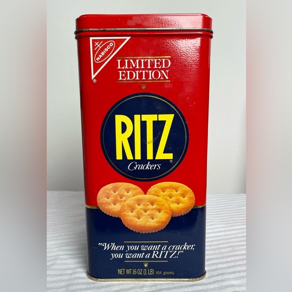 1987 Ritz Cracker Tin - Picture 3 of 13